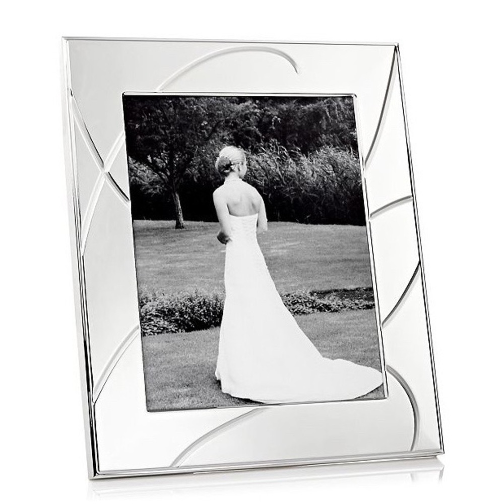 Lenox Adorn silver picture frame 8x10”